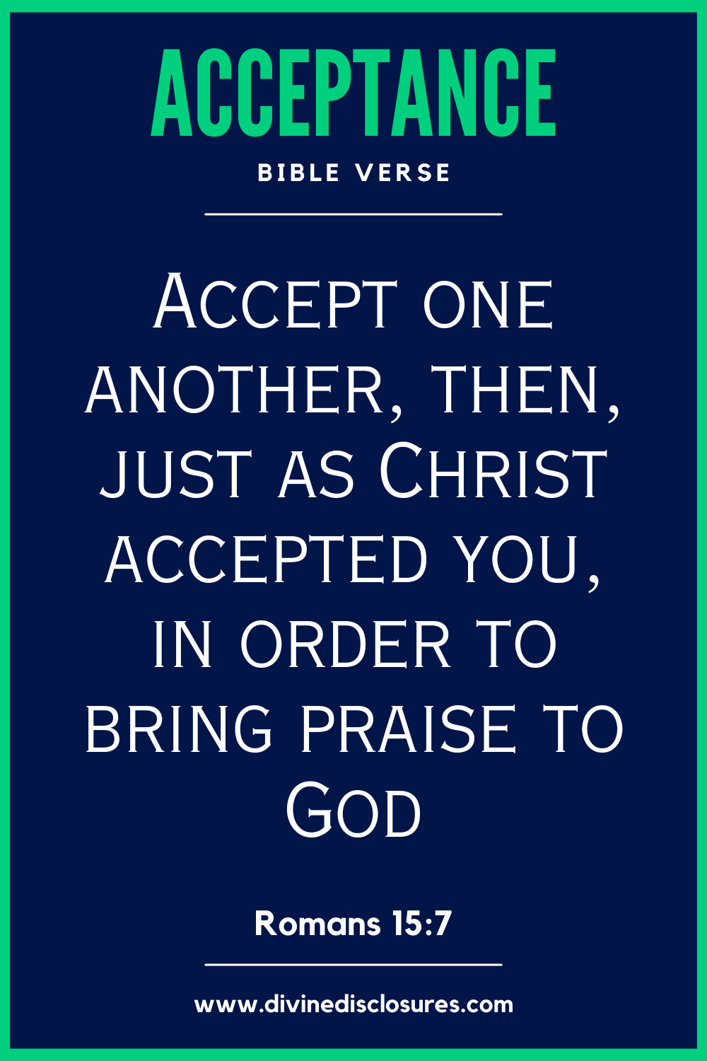 71 Powerful Bible Verses About Acceptance For 2026