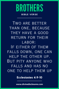 73 Powerful Bible Verses About Brothers And Brotherhood