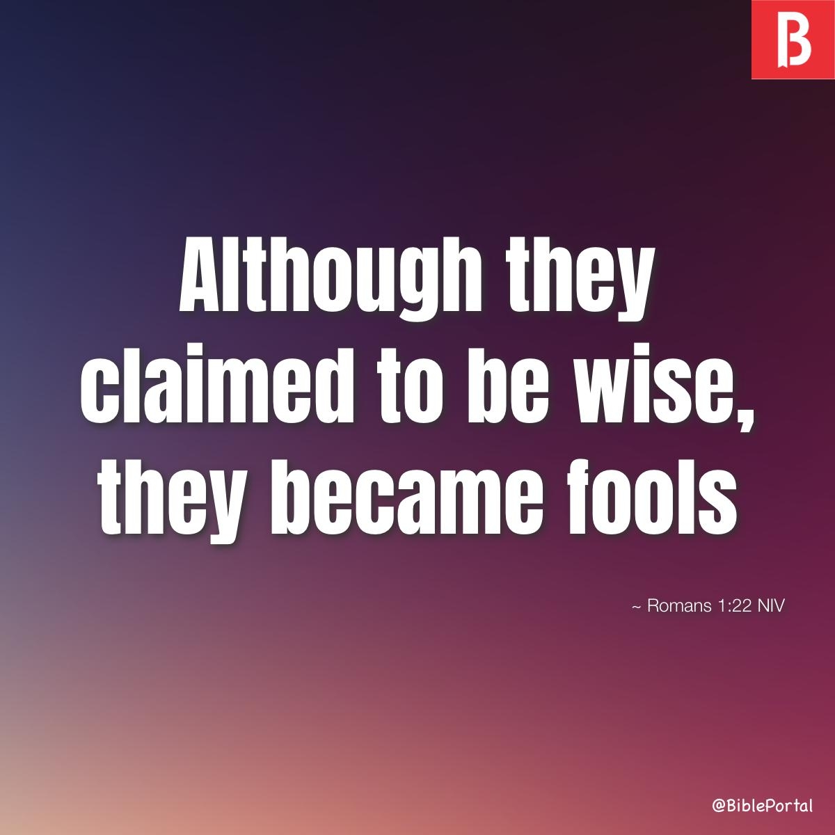 75 Bible Verses About Stupidity