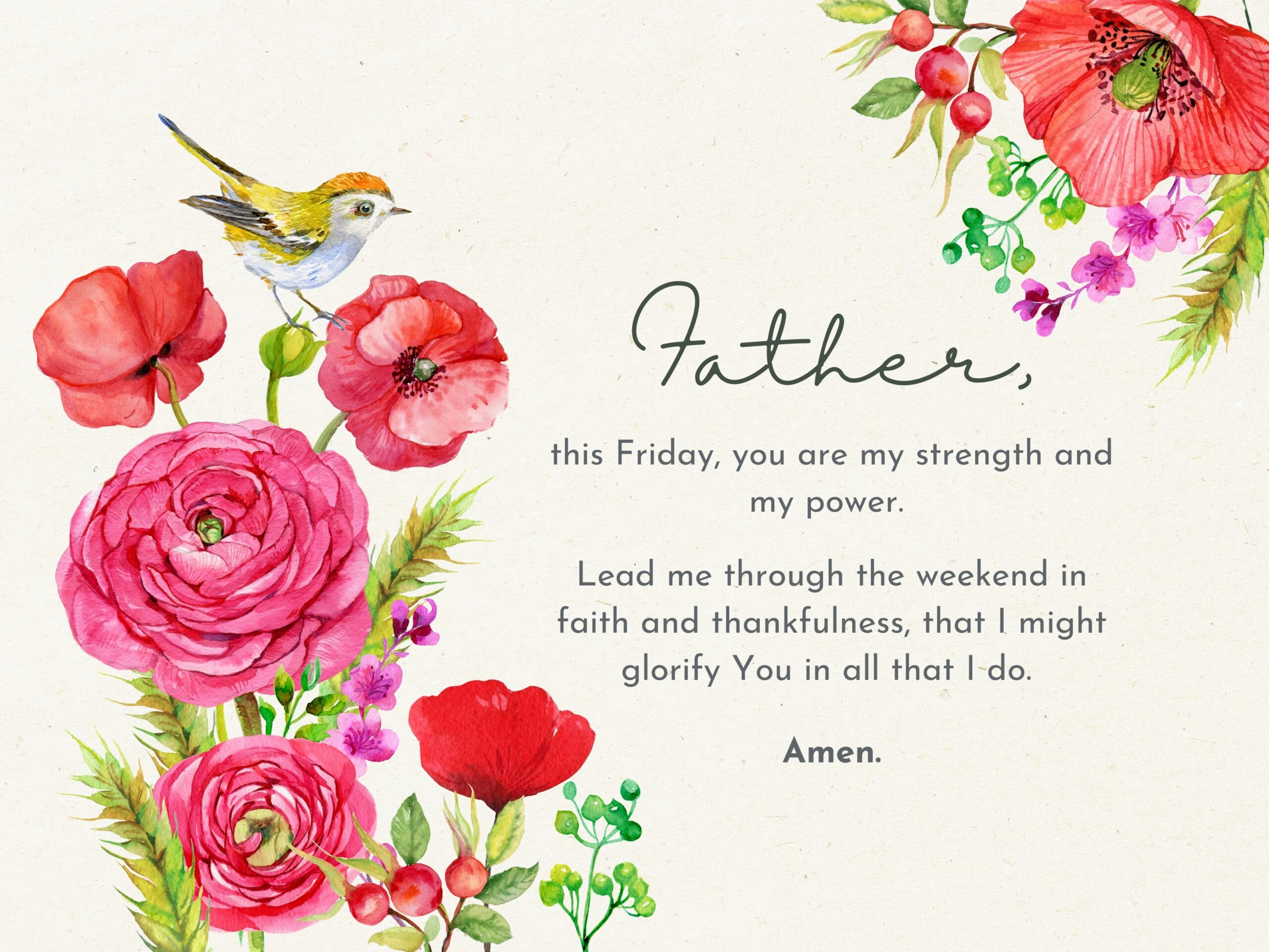Happy Friday Bible Quotes