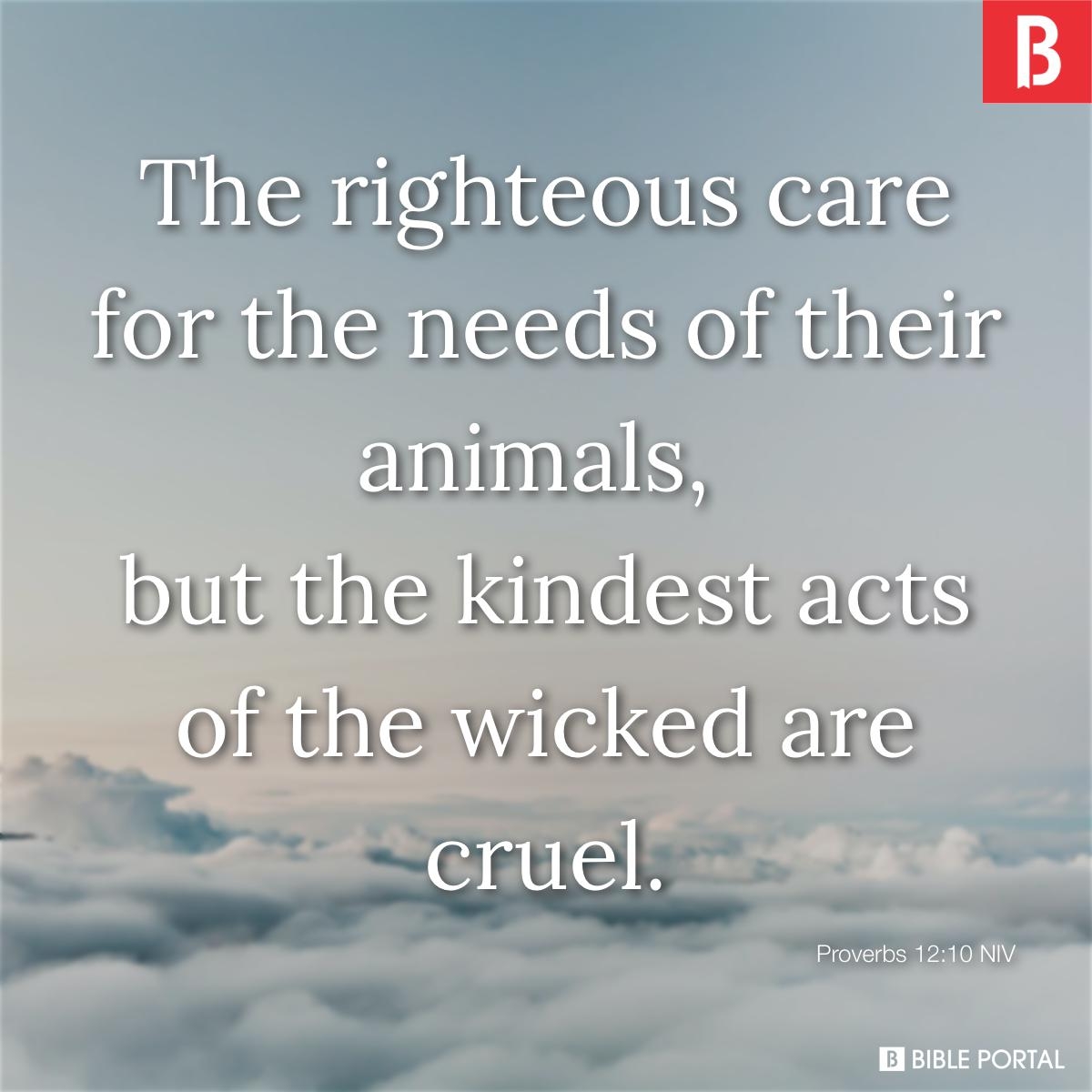 85 Bible Verses About Animal Cruelty