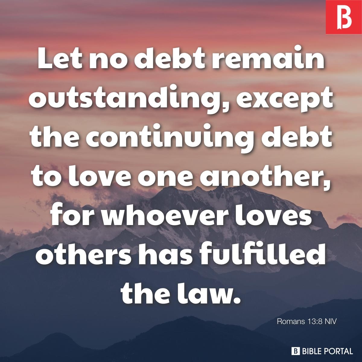 85 Bible Verses About Debt