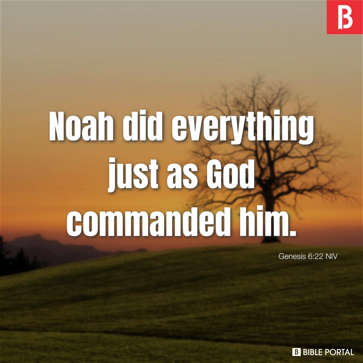 89 Bible Verses About Noah