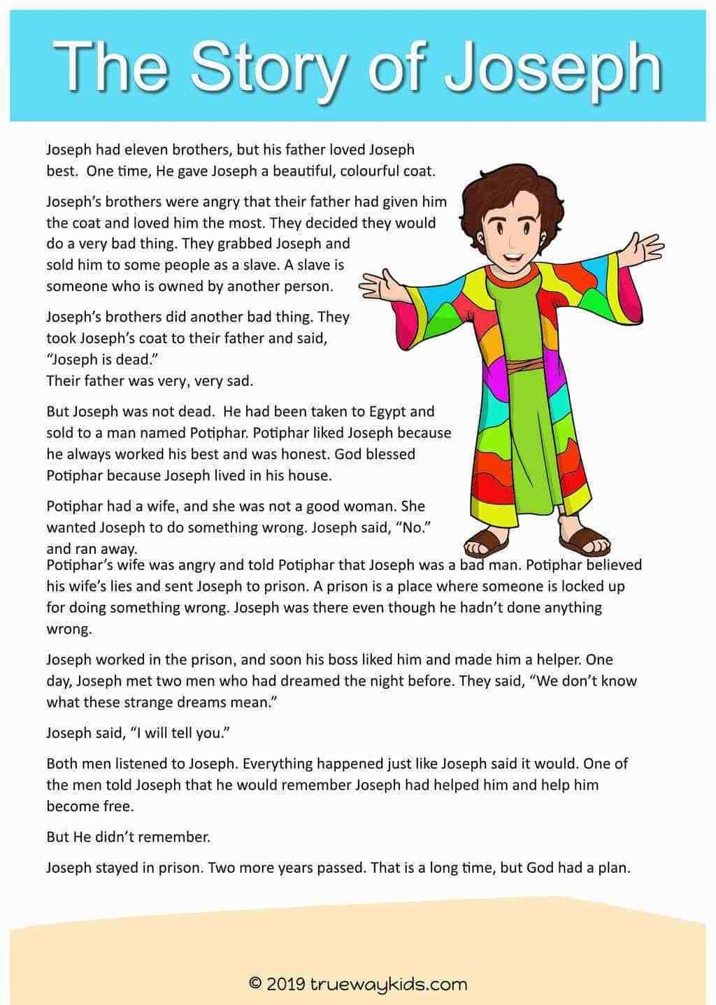Printable Children's Bible Stories