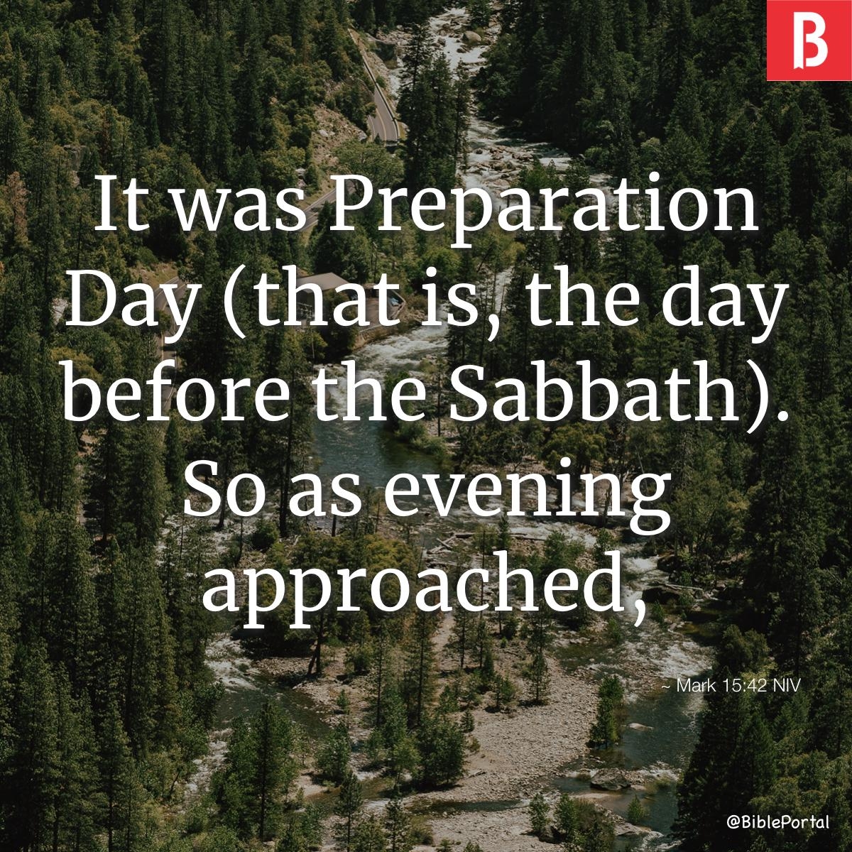 9 Bible Verses About Preparation Day