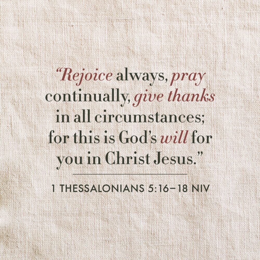Bible Quotes About Thanking God