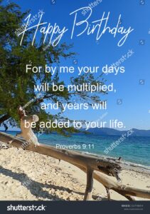 9 Birthday Wishes Bible Verse Royalty Free Images Stock Photos Pictures Shutterstock