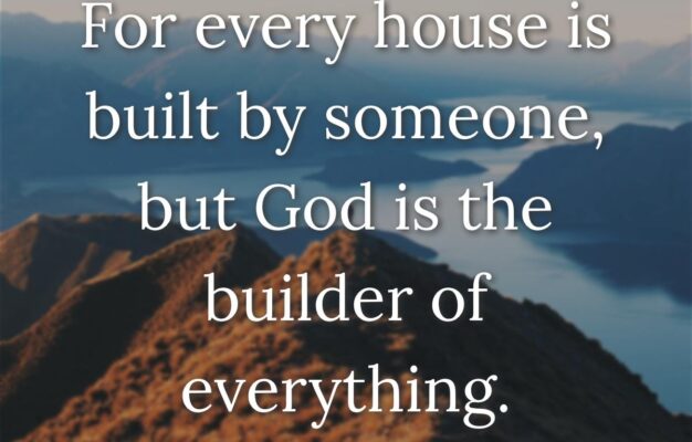90 Bible Verses About Building A House