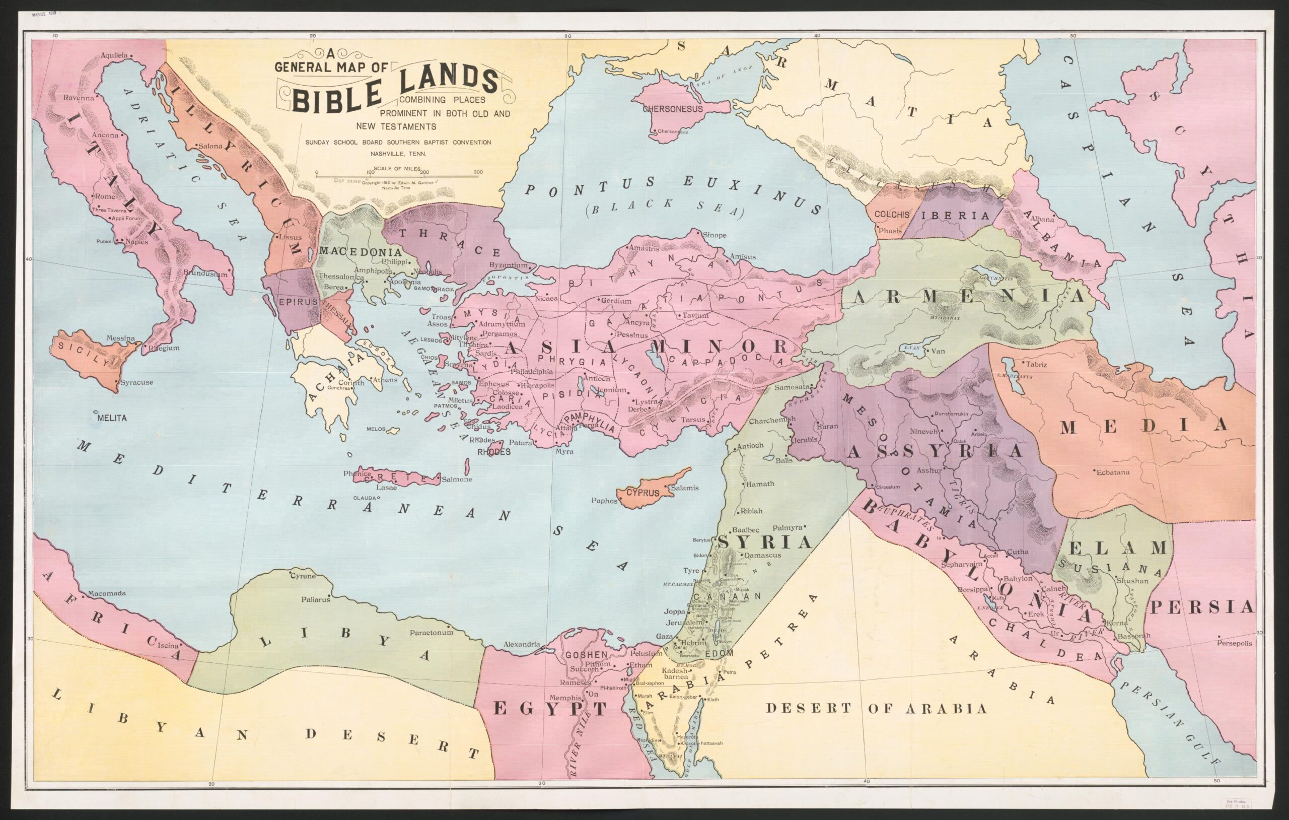 Bible Maps Printable