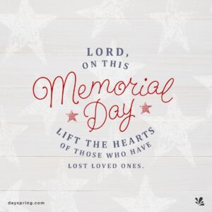 A Memorial Day Prayer