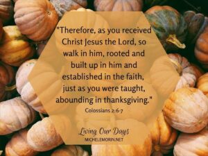 A Purposeful Thanksgiving Life Is More Than An Afterthought Living Our Days
