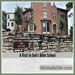 A Visit To God s Bible School Michelle Ule Author