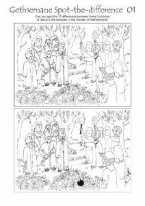 Activity Sheets Index Bible Cartoons
