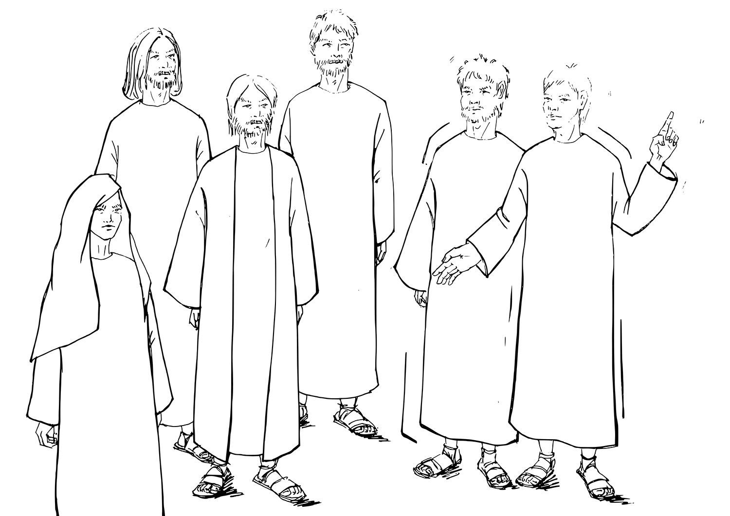 Printable Bible People