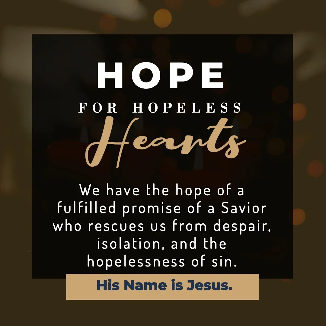 Advent Meditations Hope For Hopeless Hearts Scripture Paths