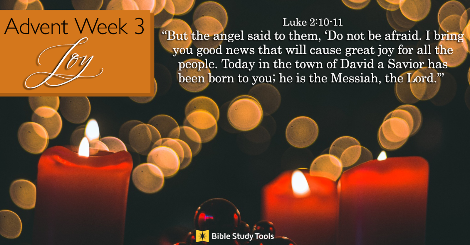 Advent Week 3 The Candle Of Joy Meaning Bible Study Tools