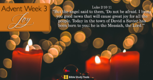 Advent Week 3 The Candle Of Joy Meaning Bible Study Tools