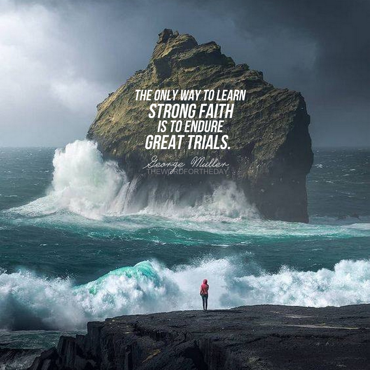 Adversity Is A Classroom In Which We Can Learn More Of Christ And Become More Like Him Troubles Point Out Our Weaknesses And thewordfortheday On Tumblr