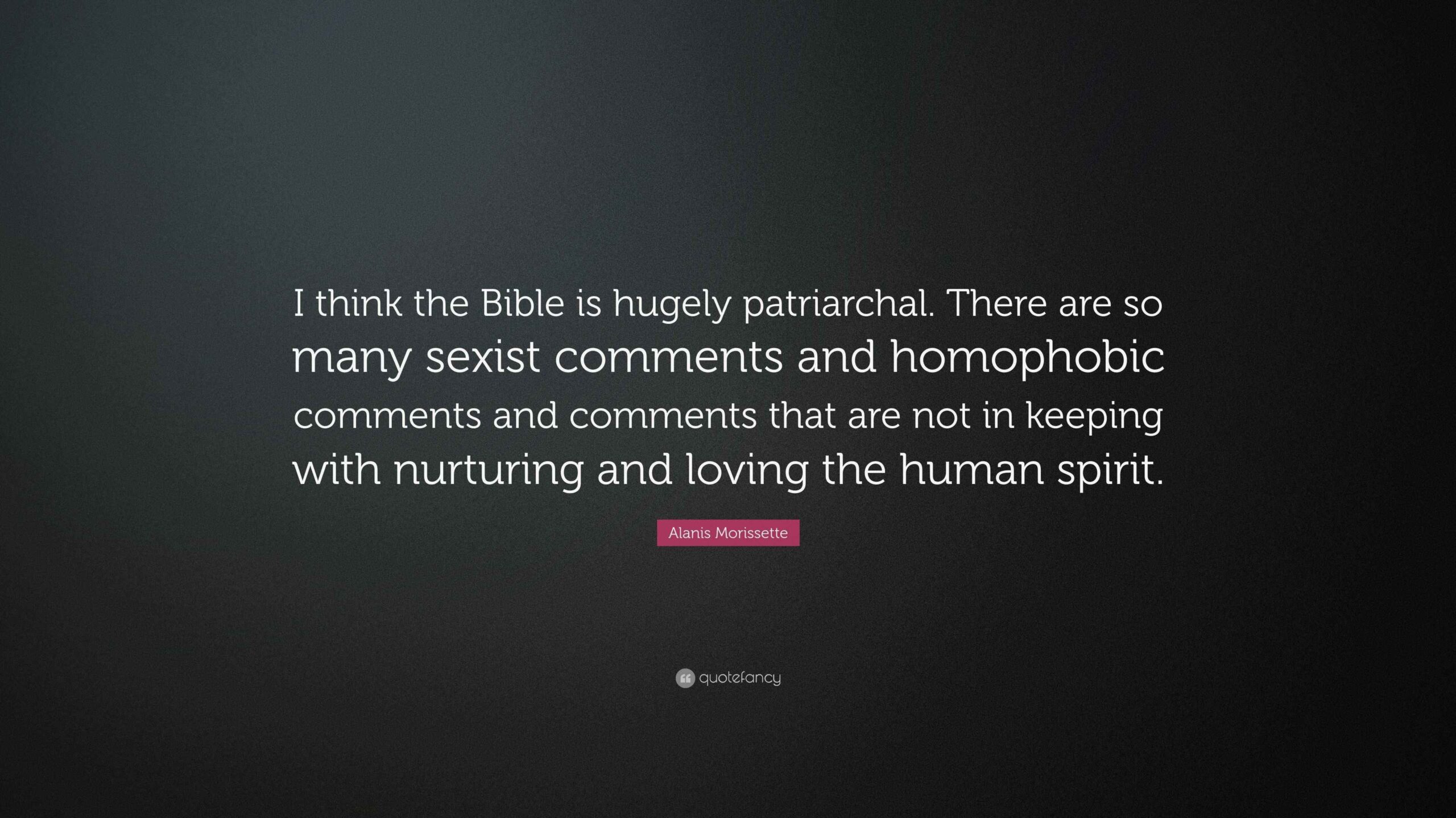 Sexist Bible Quotes