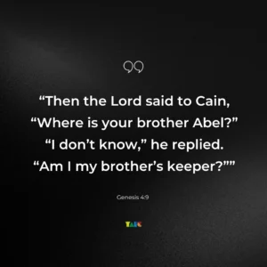 Am I My Brother s Keeper Youth Alive For Christ