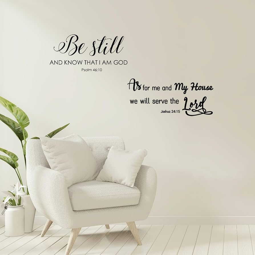Amazon 12 Pieces Bible Verse Wall Stickers Inspirational Quote Wall Decals Religious Motivational Wall Stickers Peel And Stick Scripture Wall Decal For Living Room Bedroom Bathroom Office Tools Home Improvement