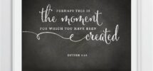 Amazon Andaz Press Biblical Wedding Signs Vintage Chalkboard Print 8 5 inch X 11 inch Perhaps This Is The Moment For Which You Have Been Created Esther 4 14 Bible Quotes 1 Pack Home Kitchen