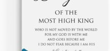 Amazon Bible Verse Inspirational Wall Decor I Am A Daughter Of The Most High King 2 Corinthians 6 18 Christian Gifts For Women Girls Scripture Wooden Hanging Sign For Modern Home Office 8