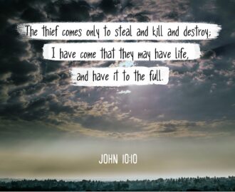 Amazon Bible Verse John 10 10 The Thief Comes Only To Steal And Kill 8x10 Unframed Photo Christian Poster Framed Picture Wall Decor Print Spiritual Inspirational Verses And Quotes Posters Prints