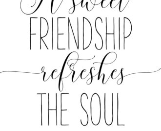 Amazon Bible Verse Poster Print A Sweet Friendship Refreshes The Soul Proverbs 27 9 Friendship Quotes A3 Print Only Posters Prints
