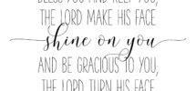 Amazon Bible Verse Printable The Lord Bless You And Keep You Numbers 6 24 46 Calligraphy Bible Verse Art Posters Prints