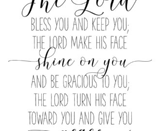Amazon Bible Verse Printable The Lord Bless You And Keep You Numbers 6 24 46 Calligraphy Bible Verse Art Posters Prints