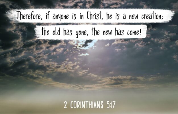 Amazon Bible Verse Wall Art 2 Cor 5 17 He Is A New Creation 8x10 Unframed Photo Christian Poster Framed Picture Wall Decor Print Spiritual Inspirational Verses And Quotes Posters Prints