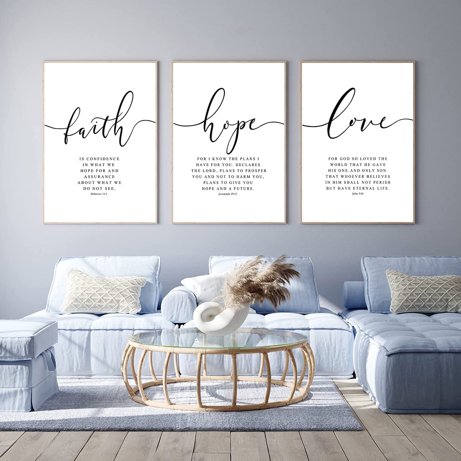 Amazon Bible Verses Wall Art Decor Scripture Canvas Wall Art Inspirational Bible Quote Wall Decor Scripture Posters Spiritual Christian Artwork Pictures Wall Painting For Living Room 16x24 Inch Unframed Posters Prints