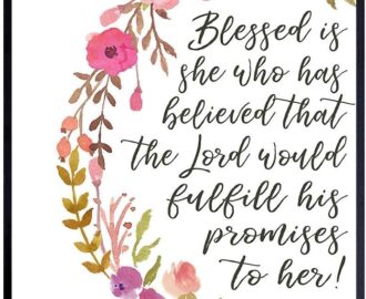 Amazon Blessed Is She Positive Quotes Inspirational Bible Verse Religious Wall Art Christian Gift For Women Teens Girls Blessed Scripture Wall Decor For Bedroom Living Room Bathroom 8x10