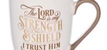 Amazon Christian Art Gifts Caramel Brown Ceramic Coffee Mug 12 Oz Lead And Cadmium free Inspirational Scripture Coffee And Tea Mug For Men And Women With Bible Verse The Lord Is My