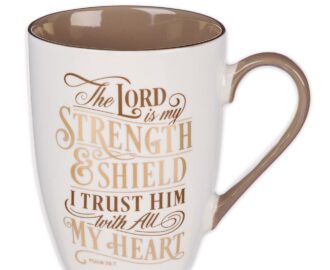 Amazon Christian Art Gifts Caramel Brown Ceramic Coffee Mug 12 Oz Lead And Cadmium free Inspirational Scripture Coffee And Tea Mug For Men And Women With Bible Verse The Lord Is My