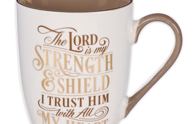 Amazon Christian Art Gifts Caramel Brown Ceramic Coffee Mug 12 Oz Lead And Cadmium free Inspirational Scripture Coffee And Tea Mug For Men And Women With Bible Verse The Lord Is My