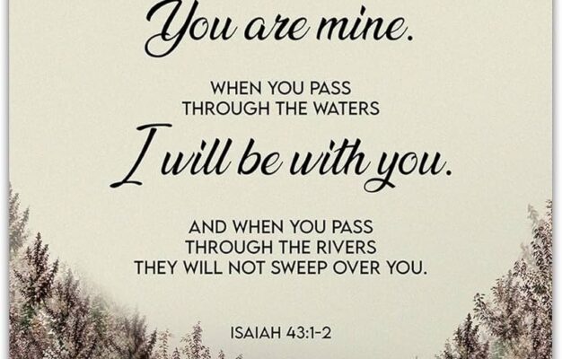 Amazon Do Not Fear Isaiah 43 1 2 8x10 Unframed Inspirational Bible Verses Christian Scripture Positive Quotes Religious Bible Verse Wall Art Decor For Home Office Creative Housewarming Home Kitchen