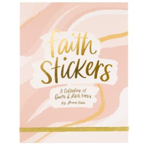 Amazon Eccolo Lauren Ibach Bible Quotes Sticker Book 28 Pages Of Inspirational And Prayer Themed Stickers Office Products