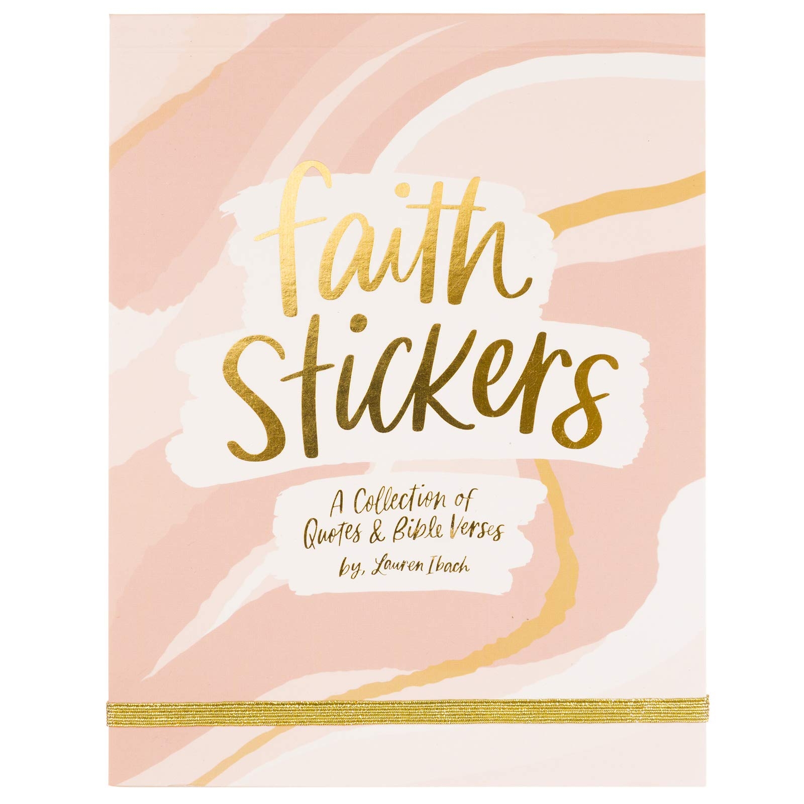 Amazon Eccolo Lauren Ibach Bible Quotes Sticker Book 28 Pages Of Inspirational And Prayer Themed Stickers Office Products