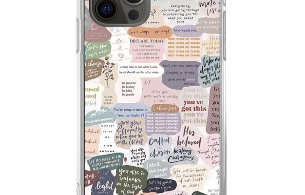 Amazon Eurdosmk Bible Verses Aesthetic Case Compatible With IPhone 14 Pro Cute Indie Christian Postive Quotes Case For IPhone 14 Pro For Teens Men And Women Trendy Cool TPU Bumper Phone Case