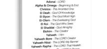 Amazon God Names Poster Print Bible Verse Canvas Painting For Home Decor Names Of God Wall Art Yahweh Poster Minimalist Black And White Wall Art Christian Artwork Quote Print Wall Decor 16x24inch