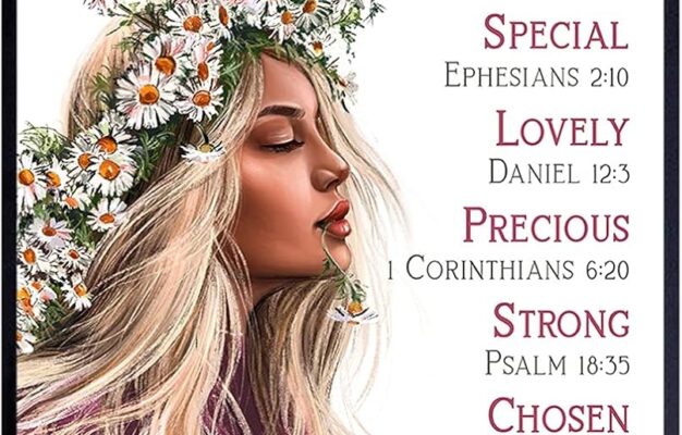 Amazon God Says You Are Wall Art Catholic Christian Gifts For Women Inspirational Religious Wall Decor Bible Verses Holy Scripture Art Boho Spiritual Decor Uplifting Positive Quotes Handmade Products