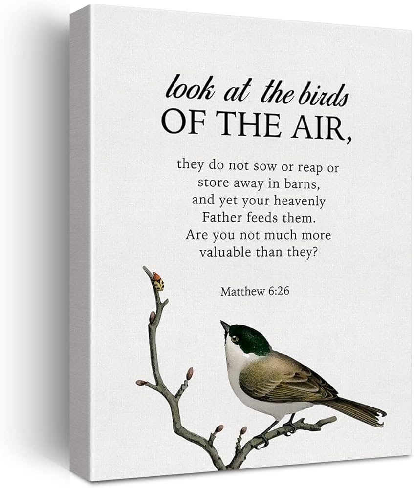 Bible Quote About Birds