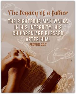 Amazon The Righteous Man Walks In His Proverbs 20 7 Inspirational Bible Verses Christian Scripture Positive Quotes Religious Bible Verse Wall Art Decor For Home Office Unframed Posters 11x14
