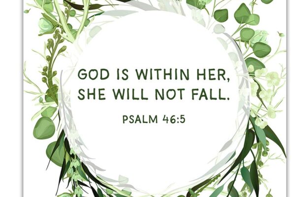 Amazon TJ Originals Bible Quotes For Strength Bible Quote Wall Art Let Your Faith Be Bigger Than Your Fears Goldfish Art Print Christian Gifts For Women Religious Verses