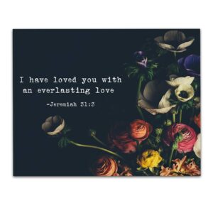 Amazon TJ Originals Book Of Jeremiah Bible Quote Wall Art Christian Art Print Christian Gifts For Women Religious Verses Desk Decor Bible Verses Office Wall Decor Catholic Art Wall Decor 11x14 In