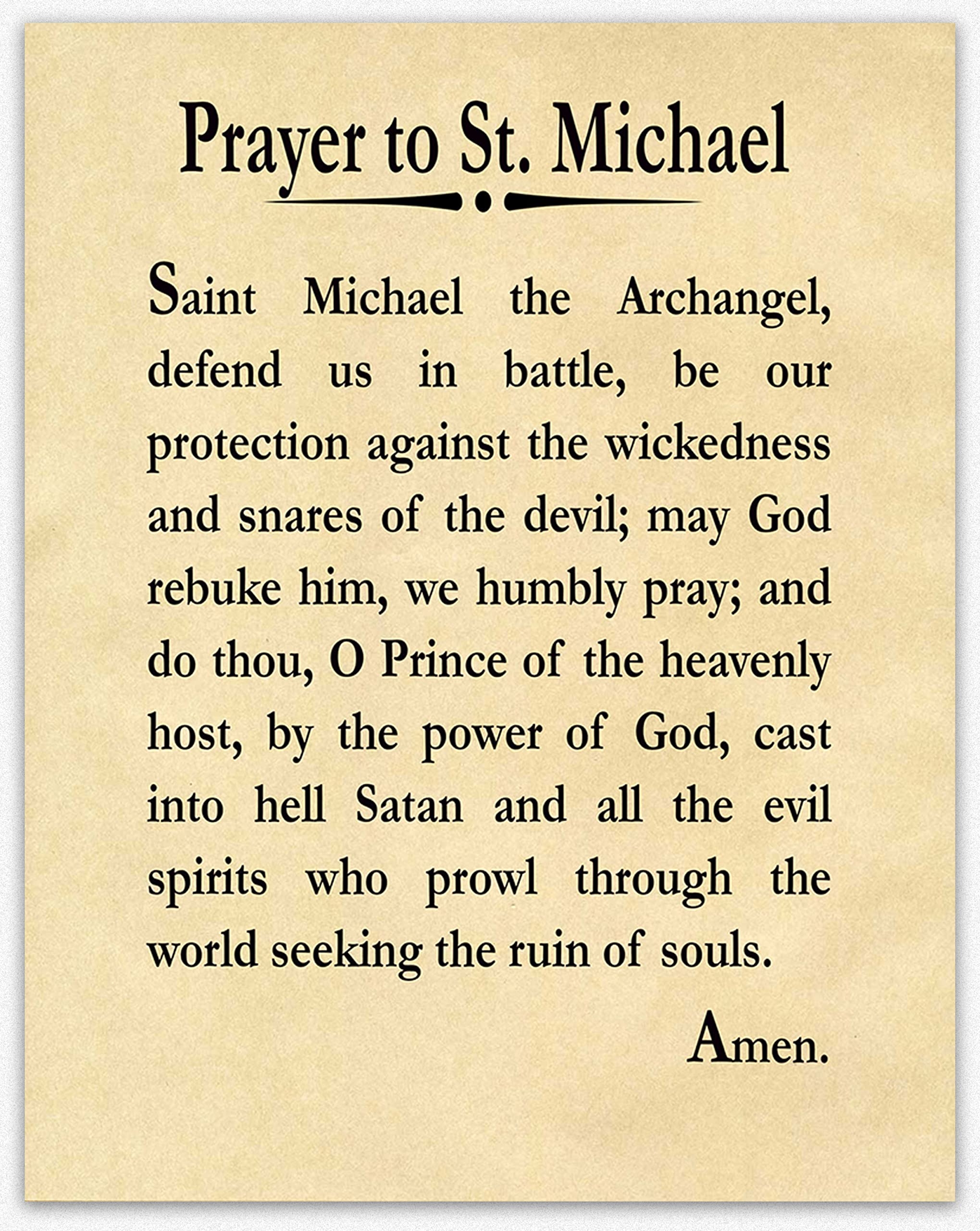Saint Michael Bible Quotes