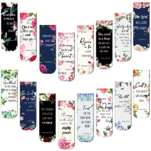 Amazon Zonon 48 Pcs Bible Verse Magnetic Bookmarks Inspirational Scripture Christian Book Markers Religious Motivational Encouragement Flower Page Clips Presents Elegant Style Office Products