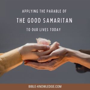 Applying The Parable Of The Good Samaritan To Our Lives Today